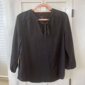 Ann Taylor Black Blouse